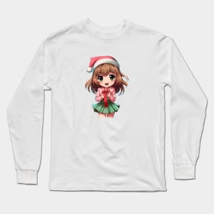 Christmas With Your Favorite Anime Long Sleeve T-Shirt